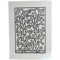 Keith Haring (1958-1990). Untitled,1984, Copyright Keith Haring Foundation, Printed In The Uk