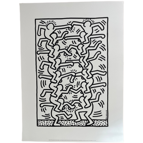 Keith Haring (1958-1990). Untitled,1984, Copyright Keith Haring Foundation, Printed In The Uk