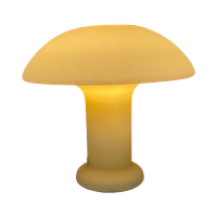 Hustadt Leuchten - Pop Art / Space Age Design - Mushroom Lamp - Glass - Model 496