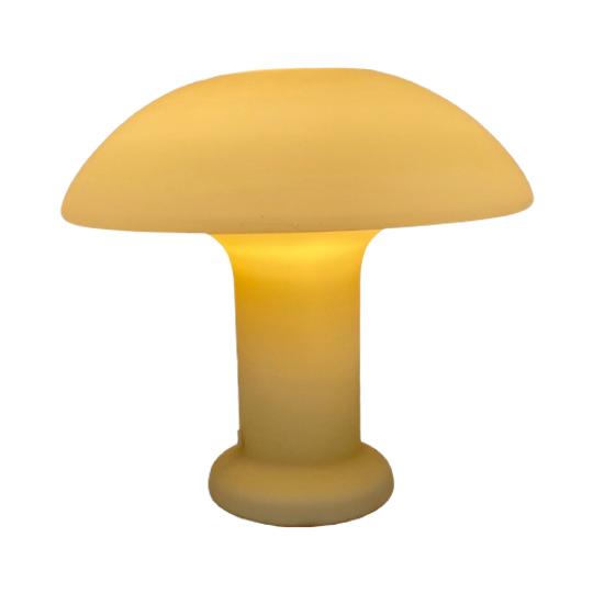 Hustadt Leuchten - Pop Art / Space Age Design - Mushroom Lamp - Glass - Model 496 1