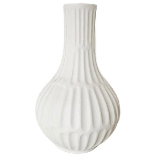 Bescuit Porselein Vaas Bavaria H & G Sels Heinrich Vaas 1