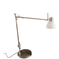 Bureaulamp - Tafellamp - Metaal - Zilverkleurig - Verstelbaar