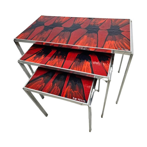 Set Bijzettafeltjes Mimiset Nesting Tables Denisco