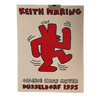 Keith Haring (1958-1990), Orginal 1995 Exhibition Poster thumbnail 1
