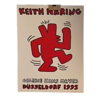 Keith Haring (1958-1990), Orginal 1995 Exhibition Poster