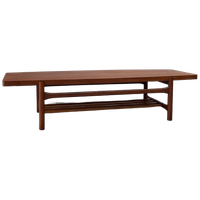 Vintage Uitschuifbare Salontafel Deens Design
