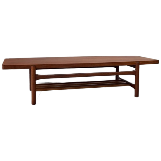 Vintage Uitschuifbare Salontafel Deens Design 1