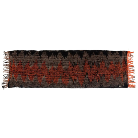 Bazar Bizar | De Oh My Gee Kussenhoes - Zwart Oranje - 35x100 1