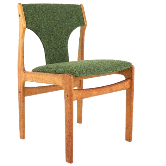 Stoel In De Stijl Van Erik Buch New Upholstered Vintage Deens 1
