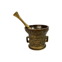 Vijzel - Messing - Nick Anno 1590 Nette Verwin - 20E Eeuw