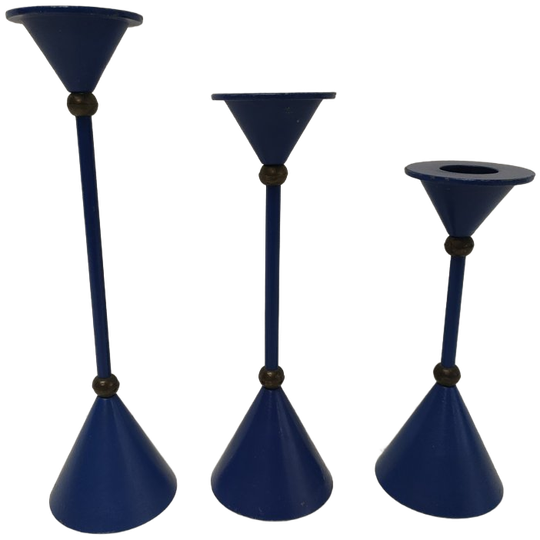 Set Memphis Milano Style Kandelaren Blauw 1