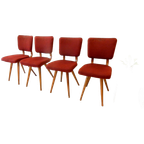 Retro Vintage Stoel Eetkamerstoel Jaren 50 60 Stoelen thumbnail 1