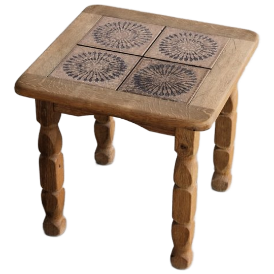 Brutalist Sidetable | Tafeltje | Jaren 60 | Deens 1