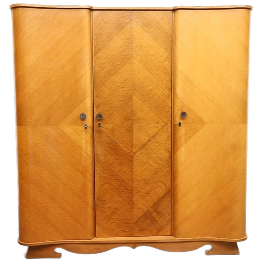 Vintage Kledingkast | 3 Deurs | Jaren 50 1