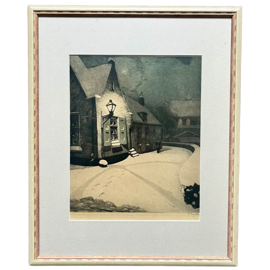 Winteravond Van Hendrik Henicks 1