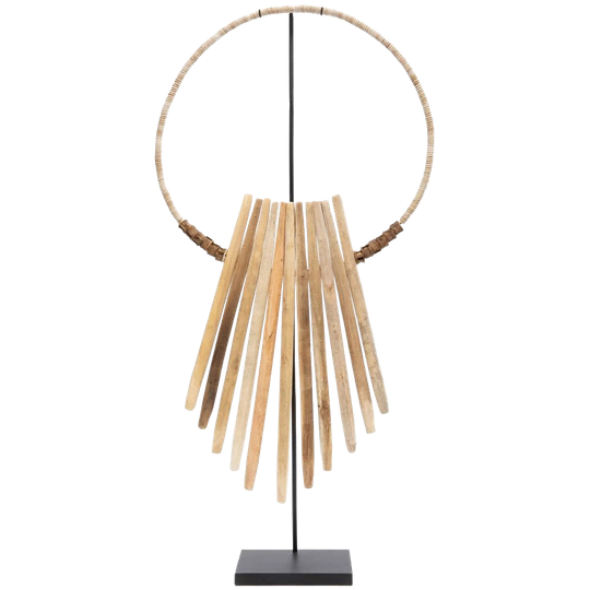 Bazar Bizar |de Wooden Sticks Op Stand - Naturel 1