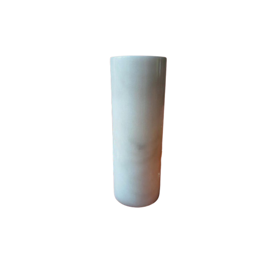 Grote Vintage Marmeren Vaas Wit 1