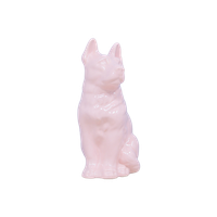 Roze Porseleinen Hond