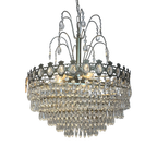 Vintage Xl Kristallen Kroonluchter Hanglamp Zakkroonluchter thumbnail 1