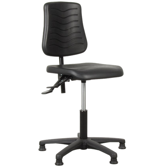 Rodachair Gm160 Werkstoel, Zwart, Geen Armleggers 1