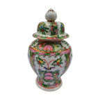 Vintage Chinese Gember Pot.famille Rose thumbnail 1