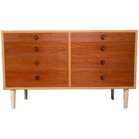 Vintage Dubbele Ladekast, Borge Mogensen, Deens Design