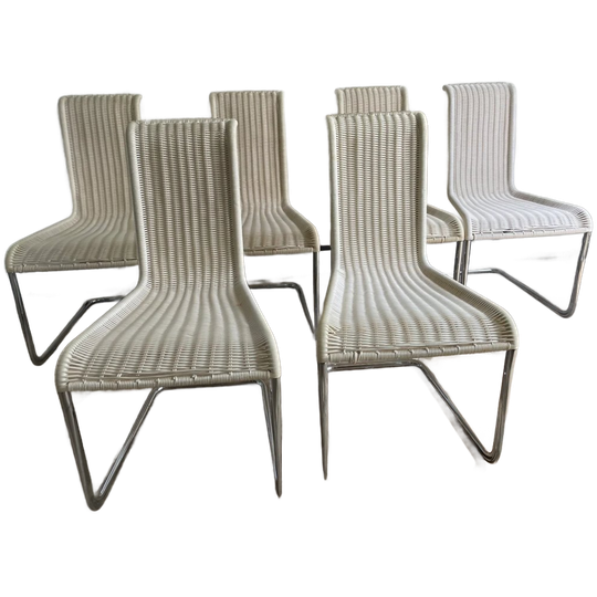 Six B20, Cantilever Chairs (kragstuhl) By Alex Bruchhäser For Tecta 1