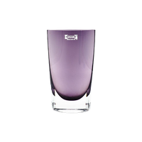 Vintage Krosno Paarse Glas Vaas