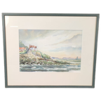 Walter Lootens - Aquarel - Zicht Uit Mousehole thumbnail 1