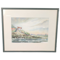 Walter Lootens - Aquarel - Zicht Uit Mousehole