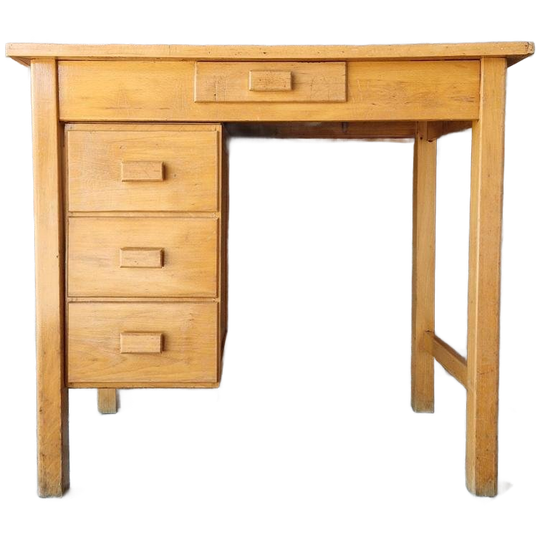 Bruynzeel Vintage Bureau Jaren 50 Bureautje Piet Zwart 1