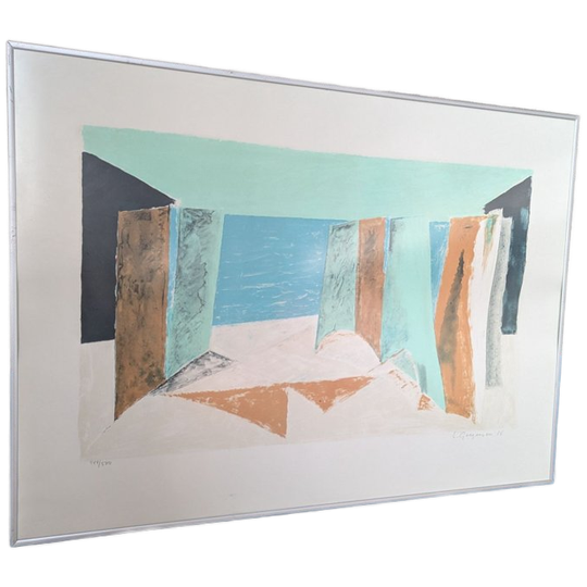 Deense Lithografie - Emil Gregersen - 1986 1