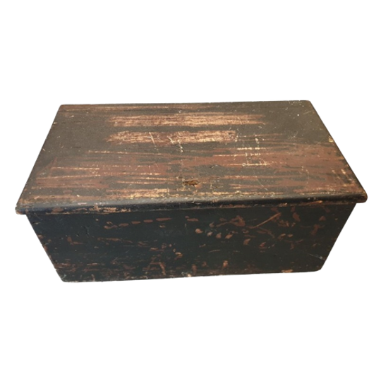 Houten Kist Zwart 1