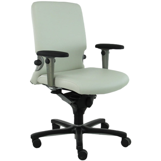 Haworth Comforto 77 Npr Bureaustoel Kunstleder Wit 1