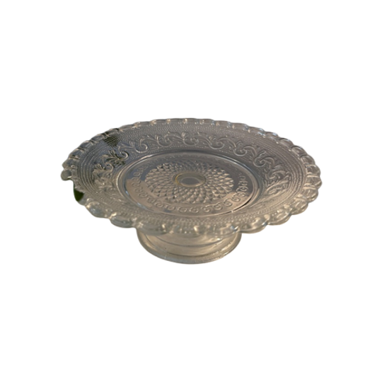 Vintage Glazen Serveer Schaaltje 1