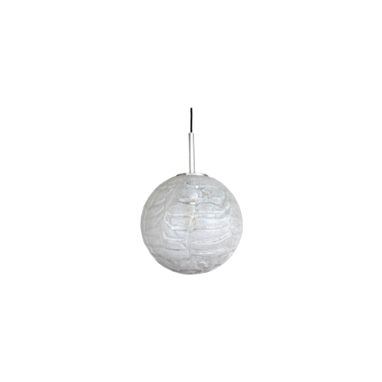 Vintage Doria Bollamp - Iced Glass S 1