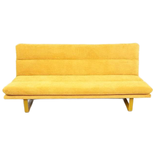 Vintage Gele Artifort Kho Liang Le Bank Nieuw Gestoffeerd 1