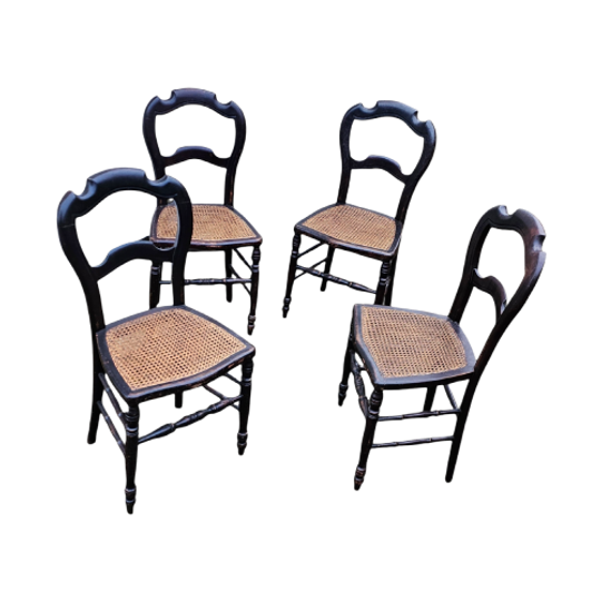 Napoleon Iii Chairs 19th Century / Dining Chairs 1