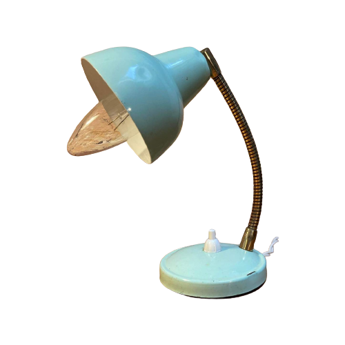 Gooseneck Lamp Pastel Mintgroen – Mini Size