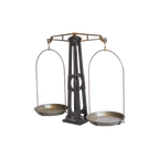 Eiffel Style Castiron And Brass Pharmancy Balance, 1900S thumbnail 1
