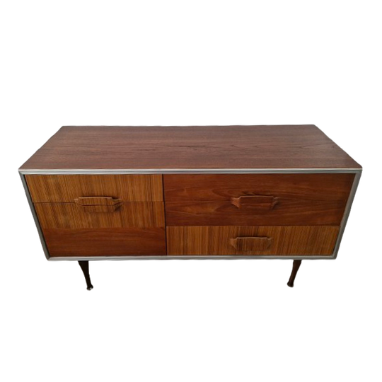 Vintage Teak Lowboard 1