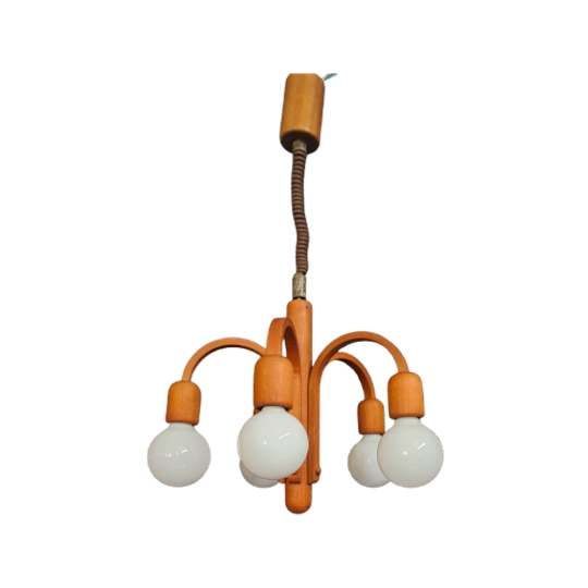 Domus Hanglamp - Teakhout 1