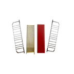 Vintage Draadframe Wandrek / Rek In Tomado Stijl thumbnail 1