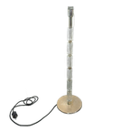 Jaren 70 Glazen Vloerlamp Met Chroom thumbnail 1