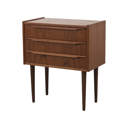 Kleine Vintage Teak Commode 68018