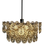 Vintage Hanglamp Kinkeldey, Glas thumbnail 1