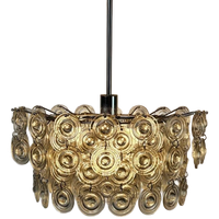 Vintage Hanglamp Kinkeldey, Glas