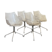 Christophe Pillet Driade Meridiana Stoelen Set Van 4