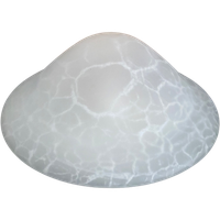 Vintage Ufo Plafond Lamp Glas Jaren 70