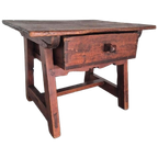 Antieke Rustieke Spaanse Tafel Wabi Sabi Stijl thumbnail 1